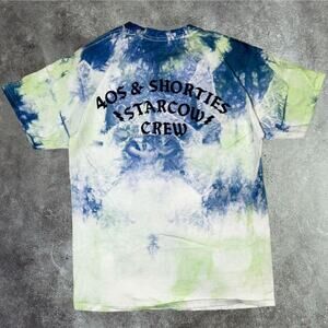 Tie dye 40s shorties